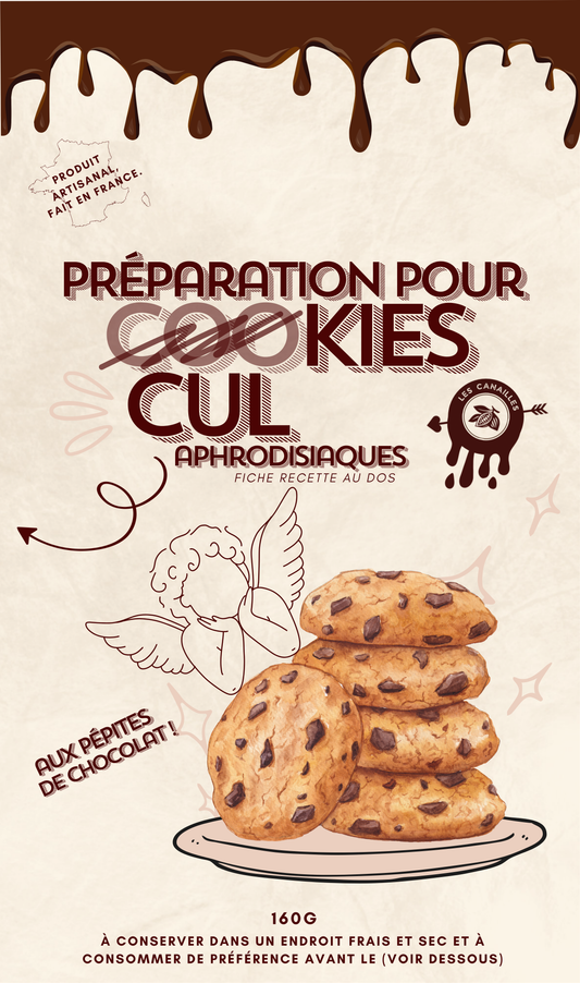 Préparation pour cookies aphrodisiaques